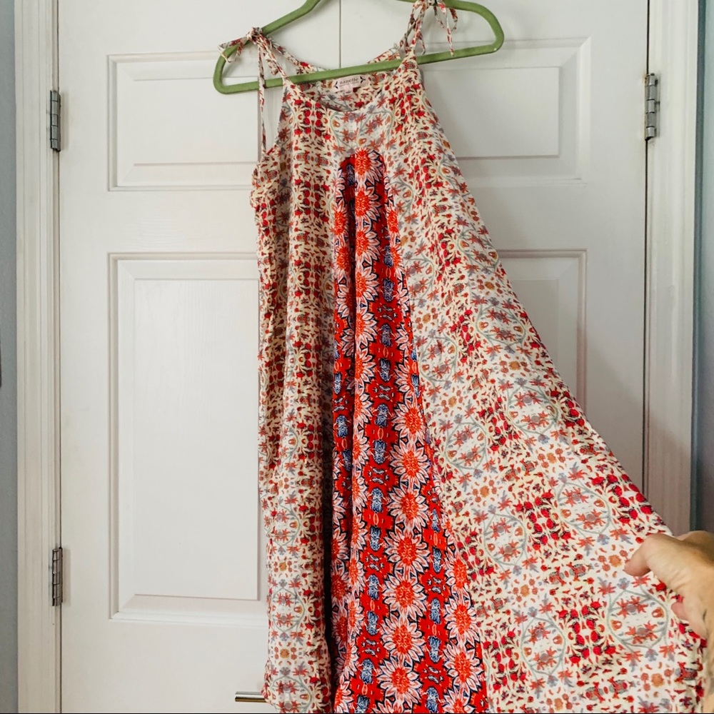 Nanette Lepore Handkerchief Midi Dress Size 4 - Picture 3 of 6